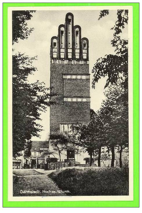 DARMSTADT - HOCHZEITSTURM - CARD TRAVEL IN 1957 - - Darmstadt