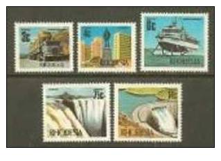 RHODESIA 1973 MNH Stamp(s) Definitives 126-130 #279 - Rhodesia (1964-1980)