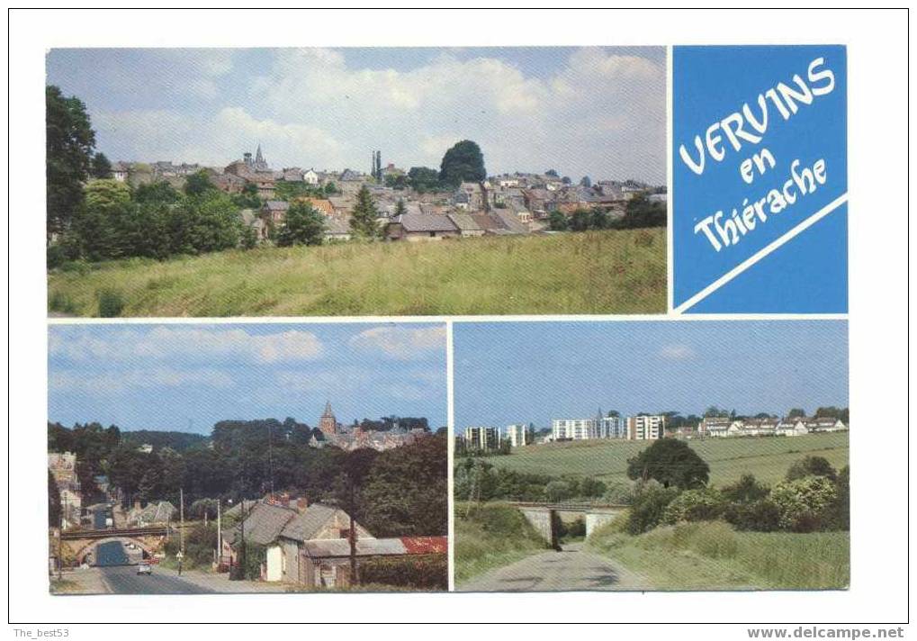 Vervins En Thierache  -  Vue Générale - Vervins