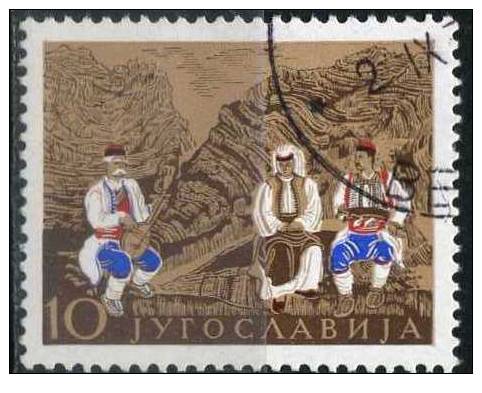 PIA - YUG - 1957 - Coutumes Folkloriques - (Un 729) - Used Stamps
