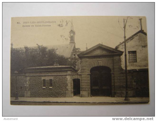 ISSY Les MOULINEAUX . Entrée De St Nicolas. - Issy Les Moulineaux