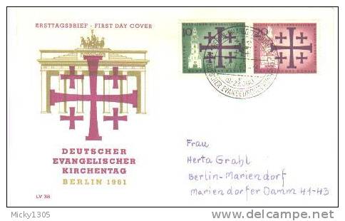 Germany / Berlin - FDC Mi-Nr 215/216 (U123)- - 1948-1970