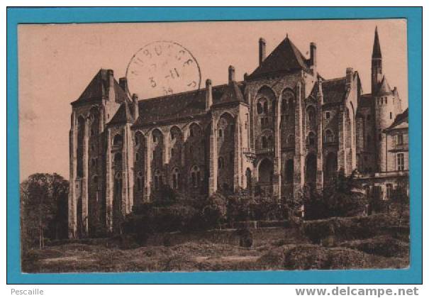 CP CIRCULEE  L´ABBAYE ST PIERRE DE SOLESMES VUE DE LA MARBRERIE SAINT CLEMENT SARTHE - Solesmes