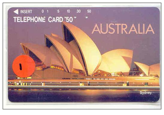 Telefoonkaart Japan AUSTRALIA RELATED (1) - Australien
