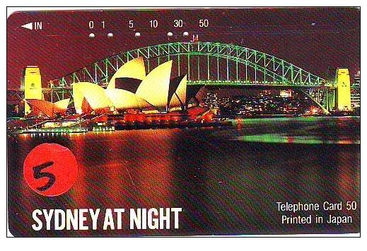 Telefoonkaart Japan AUSTRALIA Related (5) - Australien