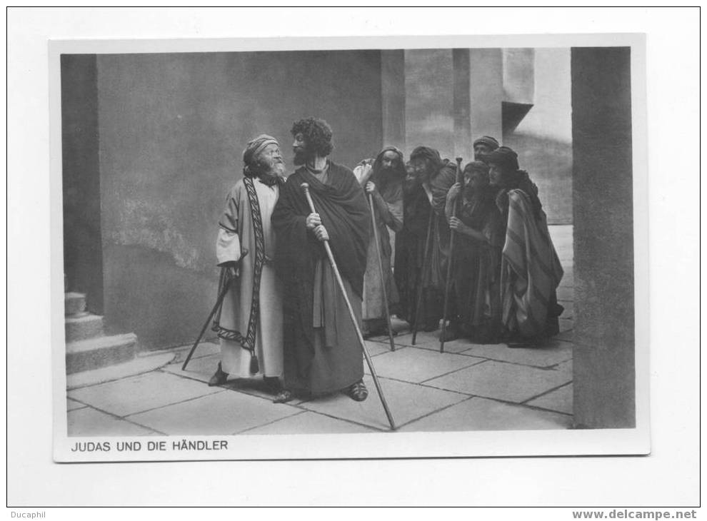 OFFIZIELLE FOTOKARTE JUBILAUMS PASSIONSSPIELE 1934 OBERAMMERGAU - Oberammergau