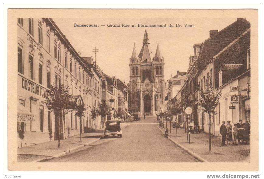 Bonsecours Grand´Rue  Et Etablissement Du Dr Voet - Péruwelz