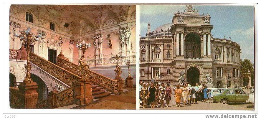 GOOD UKRAINA POSTCARD - ODESSA - Theatre Of Opera & Ballet - Opéra