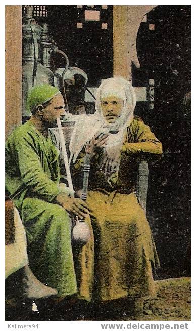 EGYPTE  /  LE  CAIRE  /  CAFE  ARABE  ( Fumeurs De Narghilé, Opium ) /  Ed. U.P.U.  N° 704  ( Cpa Précurseur ) - Altri & Non Classificati