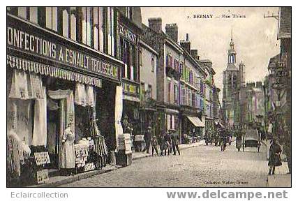 BERNAY - MAGASIN -CONFECTION -COMMERCES - RUE - THIERS - PRESIDENT - - Bernay