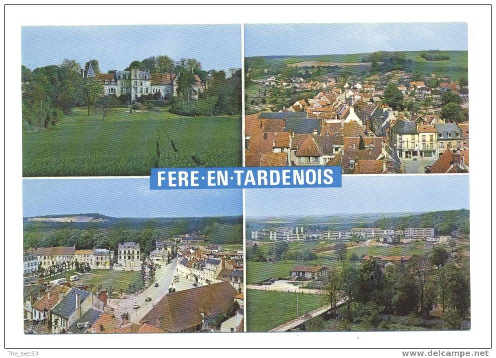 Fére En Tardenois  -  L'Hostellerie - Vue Générale - Place Aristide Briand - Les HLM - Fere En Tardenois