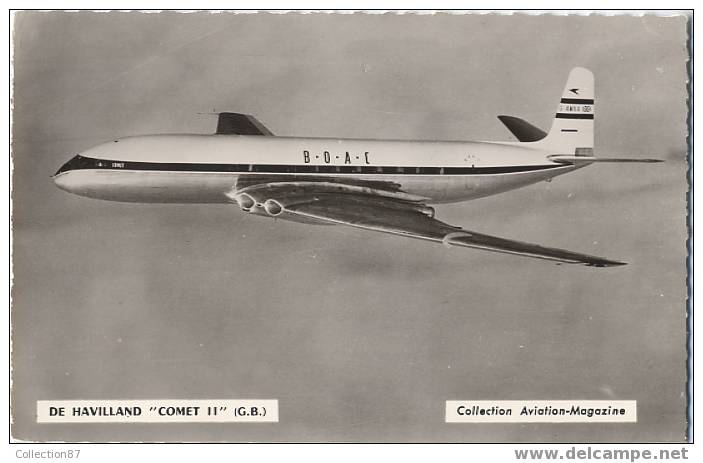 AVION - DE HAVILAND COMET II - COLLECTION AVIATION MAGAZINE ROYAUME UNI - 1946-....: Moderne