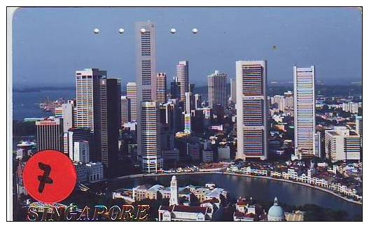 Telecarte Japan Singapour S'est Relié (7) - Singapur