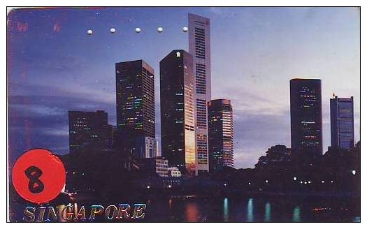 Telecarte Japan Singapour S'est Relié (8) - Singapour