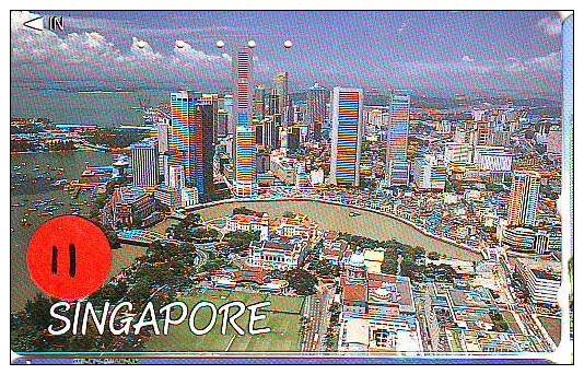 Telecarte Japan Singapour S'est Relié (11) - Singapore