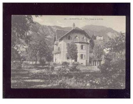 15287 Bonneville Villa Juttet & Le Môle édit.? N°280 Belle Carte - Bonneville