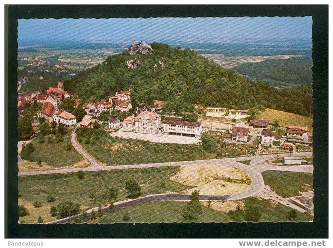 CPSM - Ferrette - Vue Générale - Le Château ( Vue Aérienne Ed. SOFER ) - Ferrette