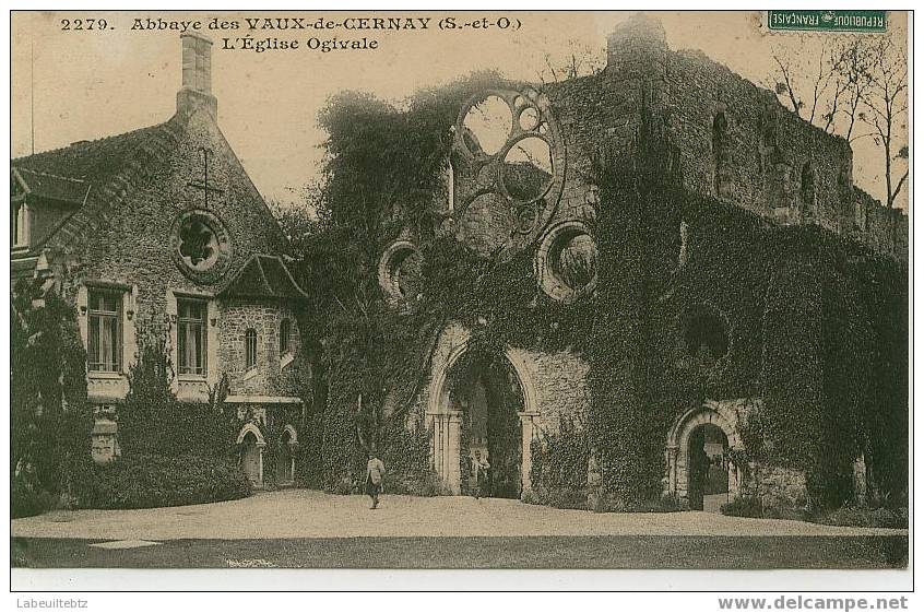 Abbaye Des Vaux-de Cernay - Eglise Ogivale - Vaux De Cernay