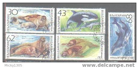 Bulgarien / Bulgaria - Mi-Nr 3959/3963 Gestempelt / Used (M312) - Andere & Zonder Classificatie