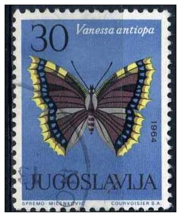 PIA - YUG - 1963 - Faune - Papillon - (Un 967) - Usati