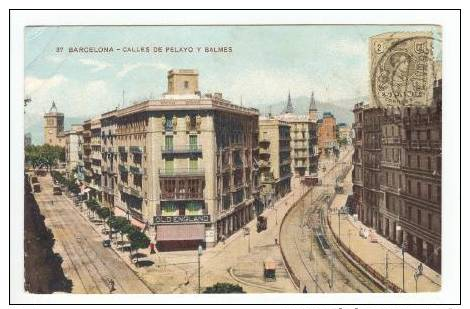 Barcelona, Spain, 00-10s; Calles De Pelayo Y Balmes - Barcelona