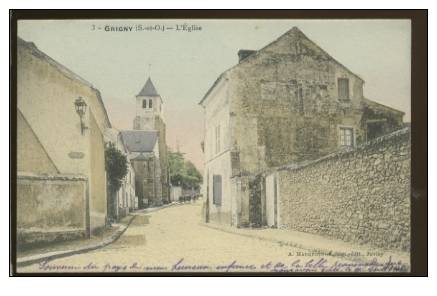 (91) GRIGNY L'église - Grigny