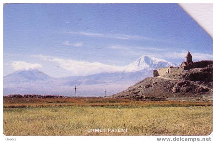 Télécarte Arménie Château - Armenia Phonecard Armenien Telefonkarte - Landscapes