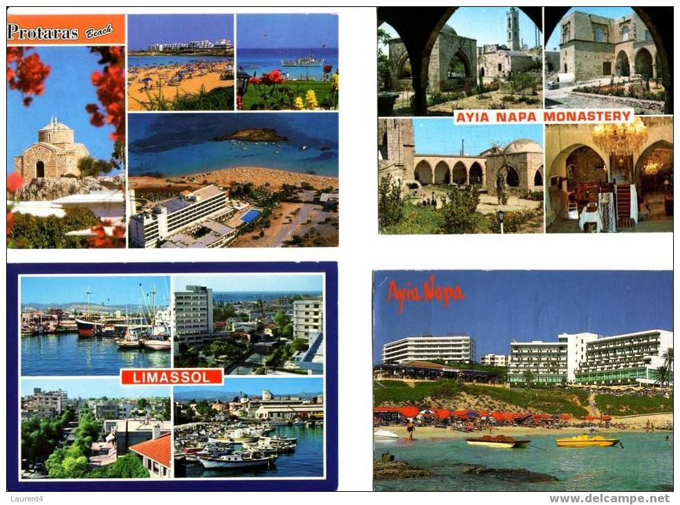 8 Cyprus Postcards - 8 Carte De L´Ile De Chypre - Zypern