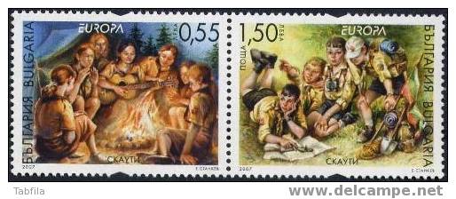 BULGARIE - 2007 - Europe - Scoutisme - 2v** - 2007