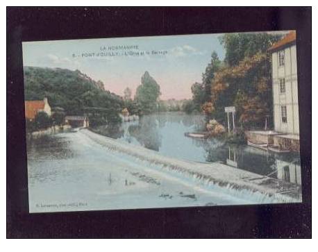 15358 Pont D'ouilly L'orne & Le Barrage édit.levasseur N° 5 Couleur   Belle Carte - Pont D'Ouilly