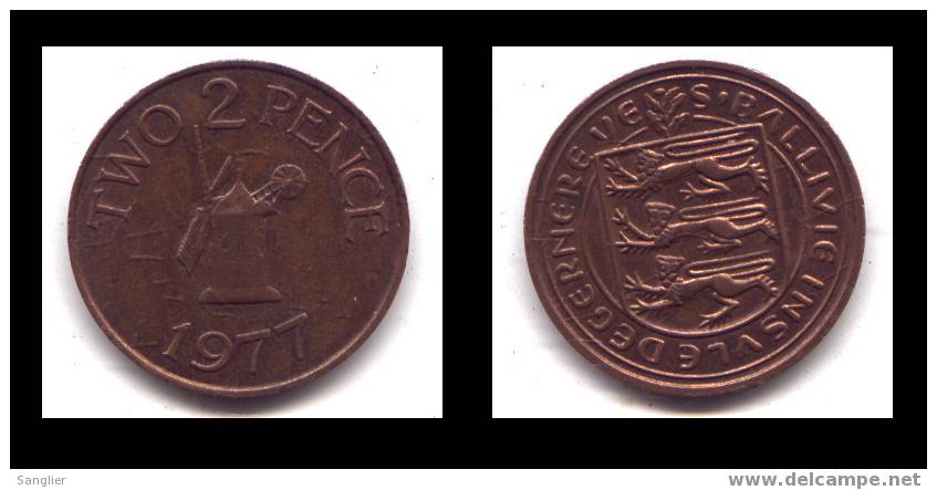 TWO 2 PENCE 1977 - Guernsey