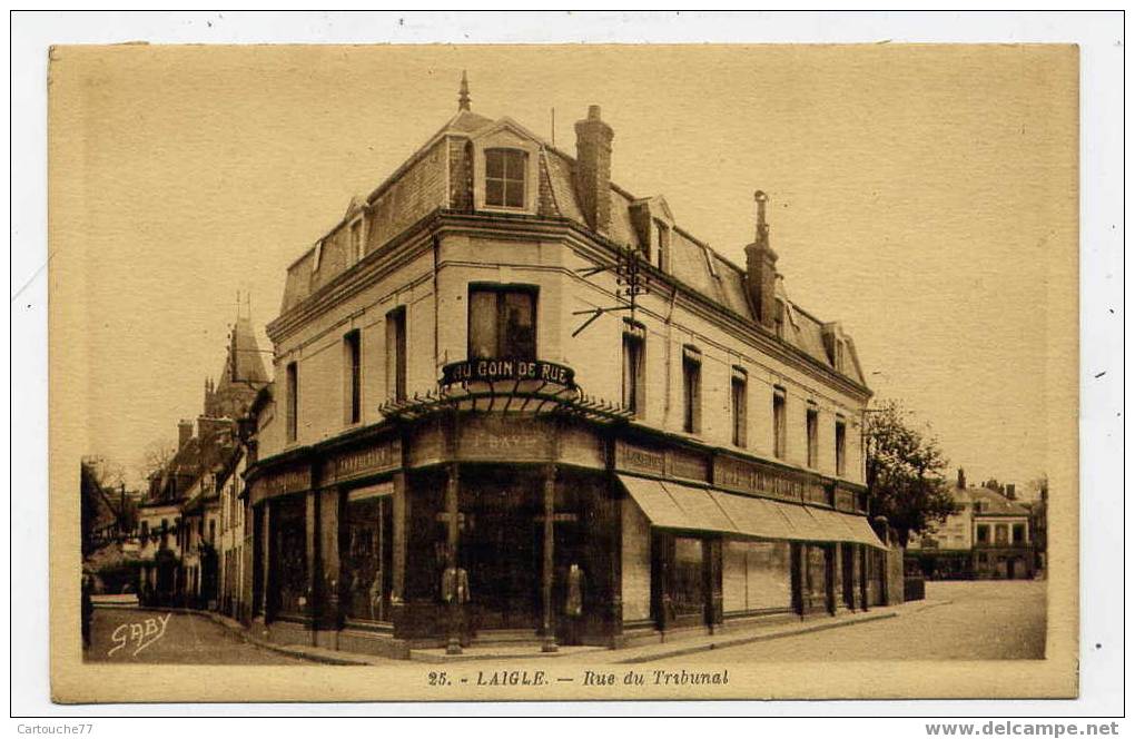 K6 - LAIGLE - Rue Du Tribunal (Jolie Carte) - L'Aigle