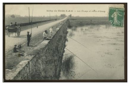 (91) SACLAY Le Christ  Les étangs Et Route D'Orsay - Saclay