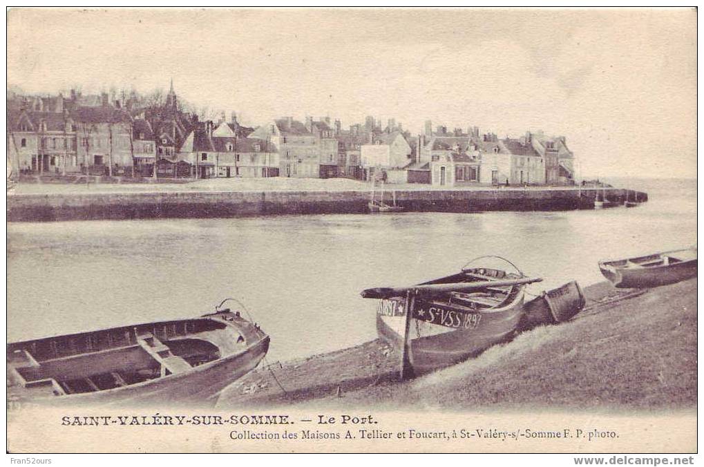 Saint-Valery-sur-Somme Le Port Bateaux De Pêche - Saint Valery Sur Somme