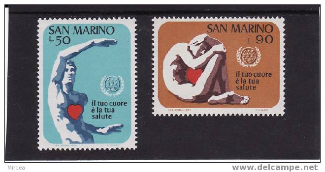 Saint-Marin Yv.no.820/1 Neufs** - Unused Stamps