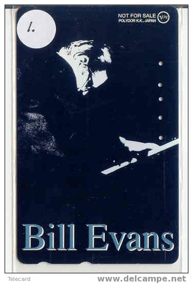 BILL EVANS Sur Telecarte Japan (1) - Music