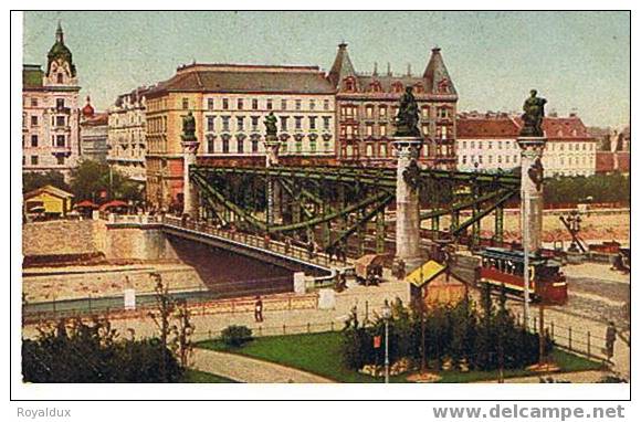 Wien Augartenbrücke 1908 - Other & Unclassified