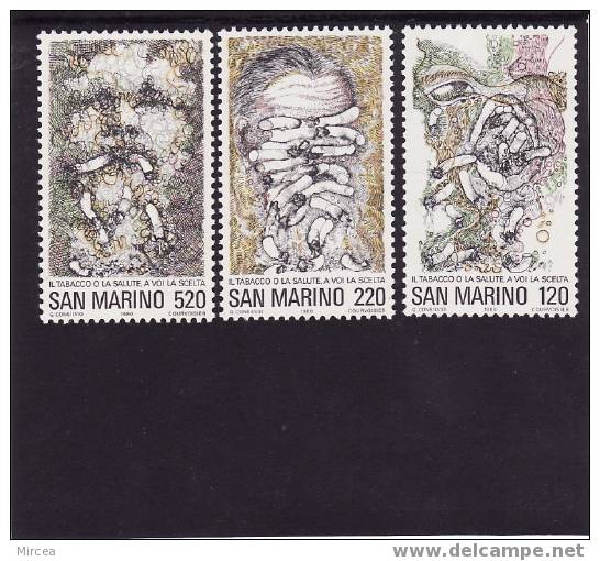 Saint-Marin Yv.no.1006/8 Neufs** - Neufs