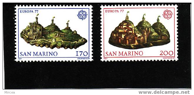 C4866 - Saint-Marin 1977 -  Yv.no.933/4 Neufs** - 1977