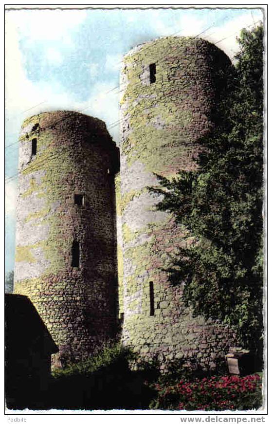 Carte Postal  23. Crocq   Les Ruines Du Castel Fortifié - Crocq
