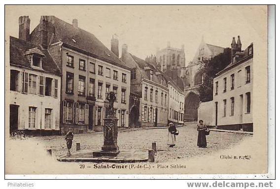 ST  OMER  PLACE SITHIEU - Saint Omer