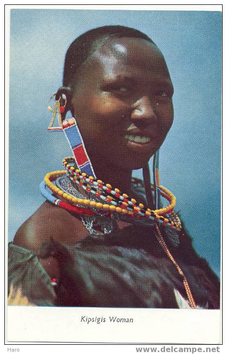 Jeune Femme Indigène ( Kipsigis Woman) - Kenya (593) - Kenya