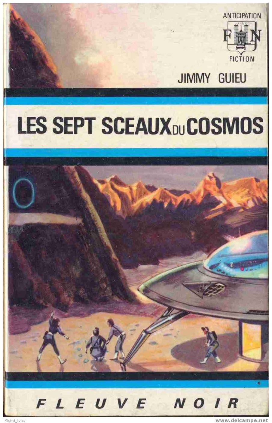 Fleuve Noir Anticipation 343 - Jimmy Guieu - Les Sept Sceaux Du Cosmos - 1968 - TBE - Fleuve Noir