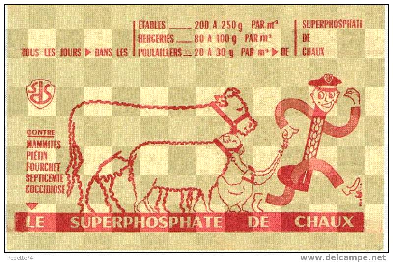 Buvard Le Superphosphate De Chaux - S