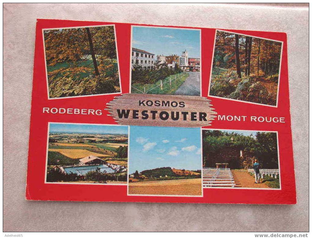 (2 Scans) Meerzicht, Westouter, Kosmos Bad, Hotel, Home, Restaurant, Rodeberg, Mont Rouge - Heuvelland