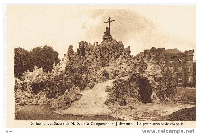 Institut Des Soeur De N D à Jolimont - La Grotte Servant De Chapelle - La Louvière