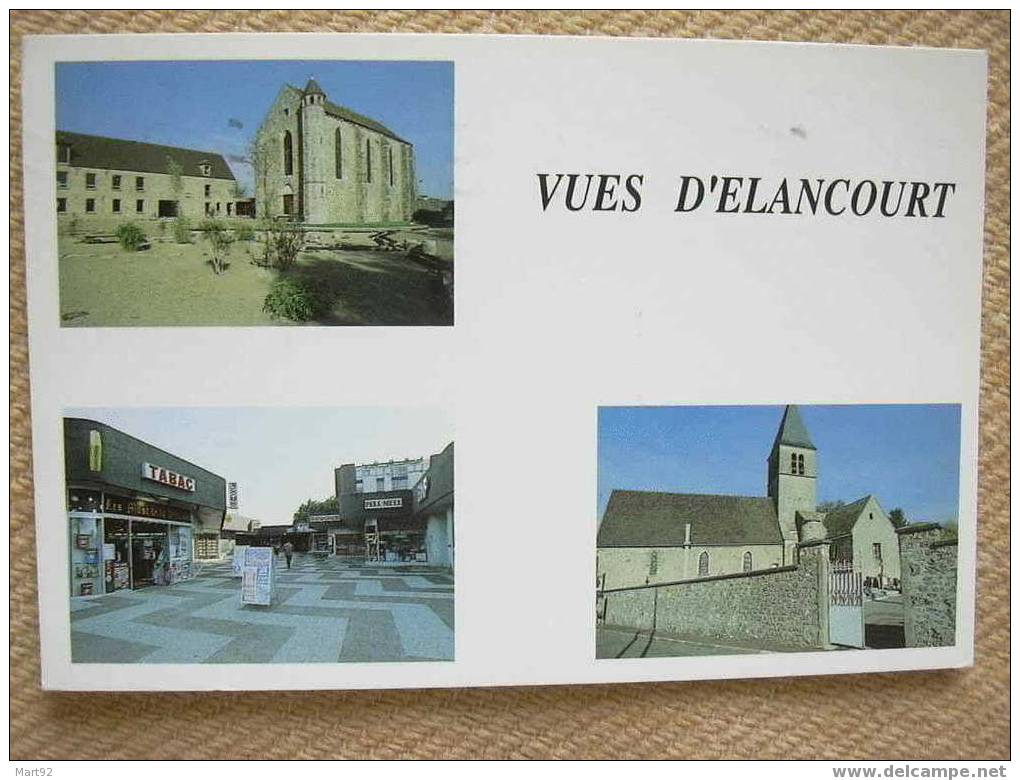 78 ELANCOURT  VUES DIVERSES - Elancourt