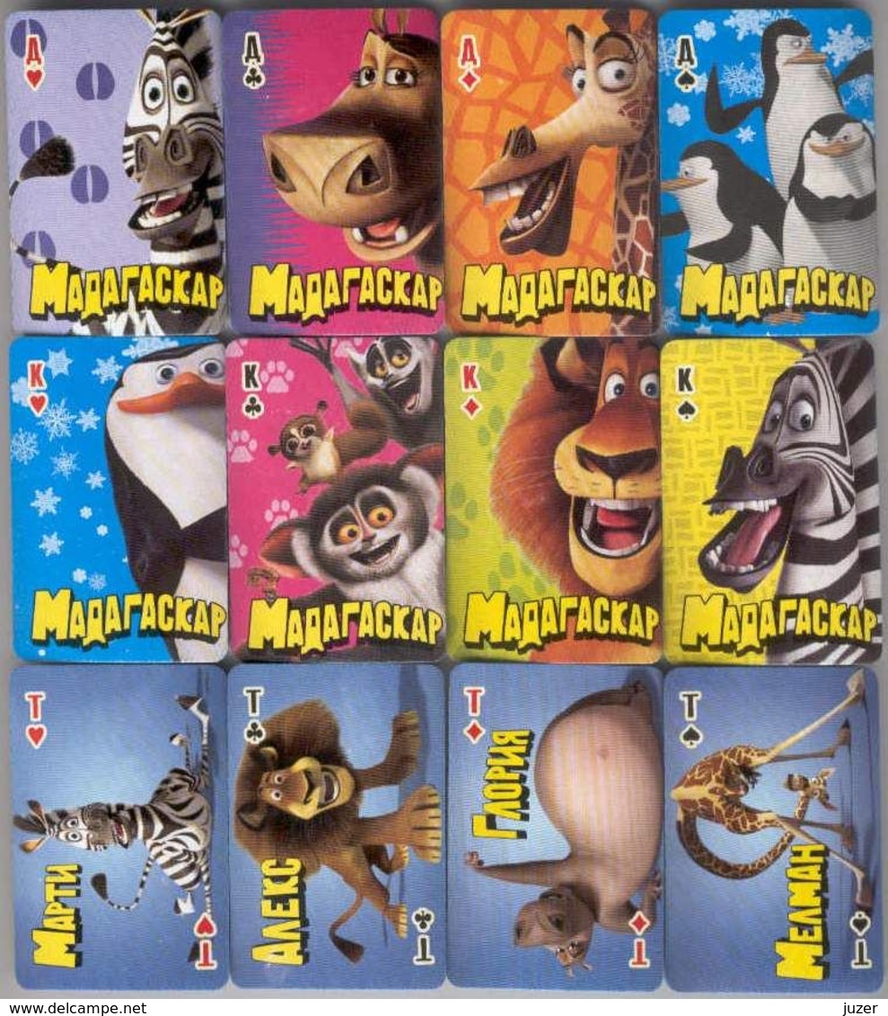 Russian Playing Cards MADAGASCAR (36) - Cartes à Jouer Classiques