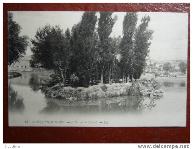 -Castelnaudary-L'ile Sur Le Canal- - Castelnaudary