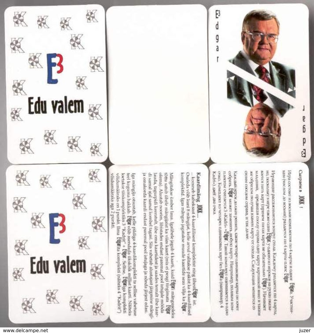 Estonian Playing Cards JOKK (33) - Cartes à Jouer Classiques